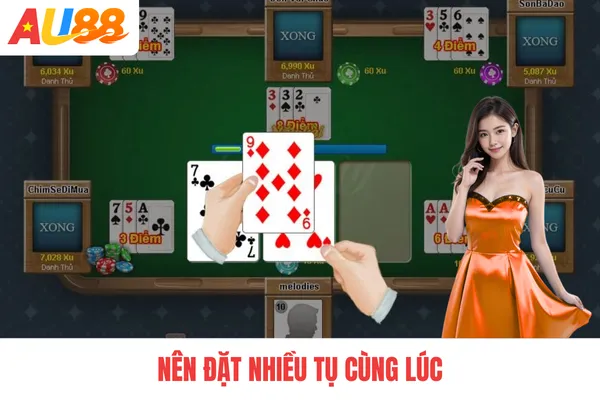 Nên đặt nhiều tụ cùng lúc Nên đặt nhiều tụ cùng lúc