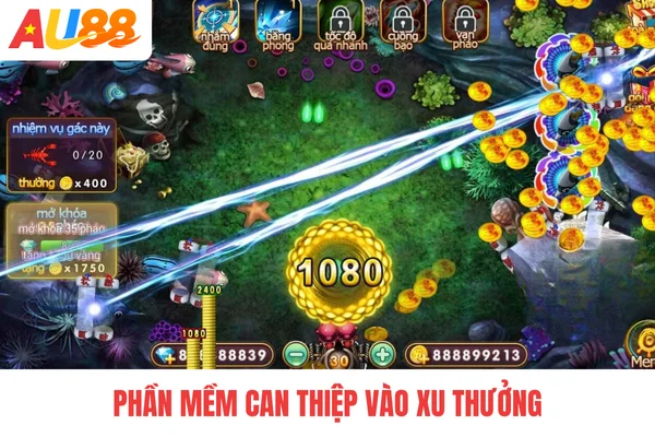 Phần mềm can thiệp vào xu thưởng Phần mềm can thiệp vào xu thưởng