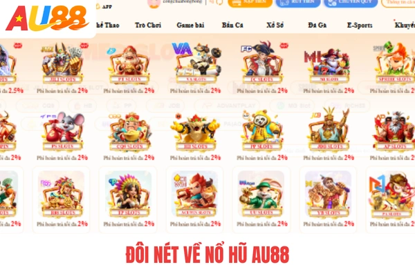 Đôi nét về nổ hũ AU88 Đôi nét về nổ hũ AU88