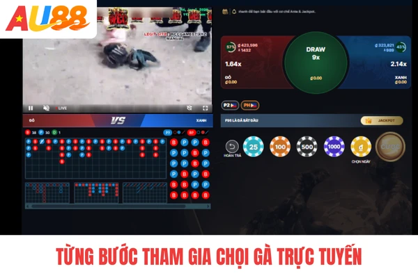 Từng bước tham gia chọi gà trực tuyến Từng bước tham gia chọi gà trực tuyến