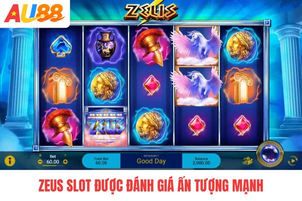 Zeus Slot được đánh giá ấn tượng mạnh Zeus Slot được đánh giá ấn tượng mạnh